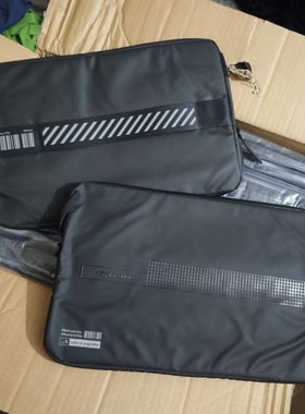 华硕正品黑色电脑包收纳包