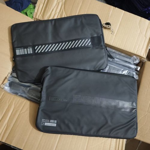 华硕正品黑色电脑包收纳包