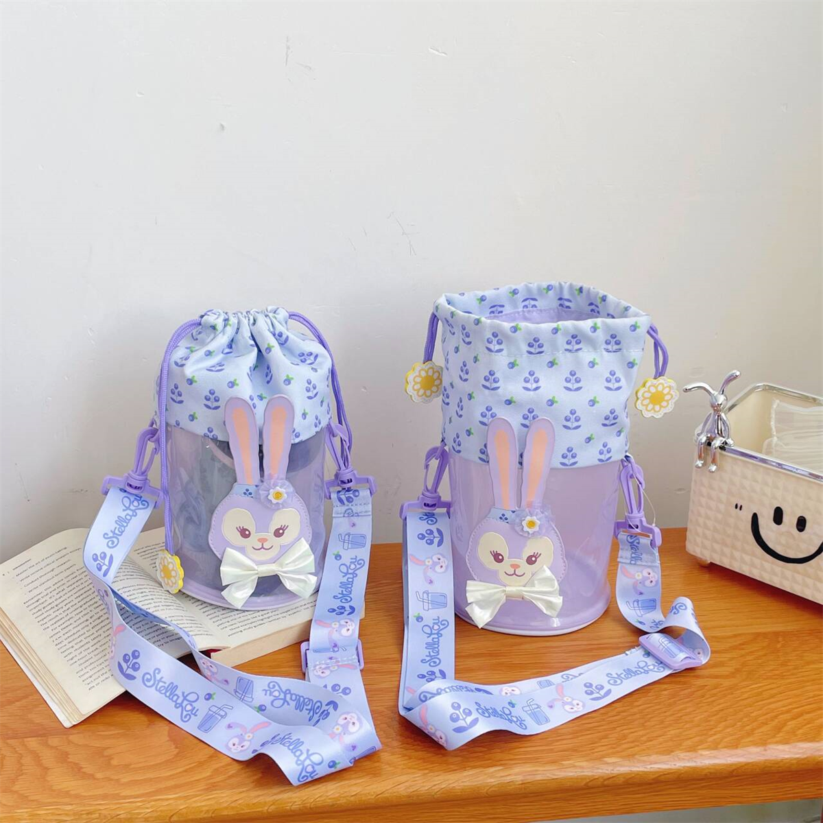 星戴璐水桶包水杯保护套桶包斜挎包单肩包透明可视高颜值抽绳包,箱包皮具/热销女包/男包,水桶包,淘宝优惠券,粉丝福利购,淘宝优惠卷