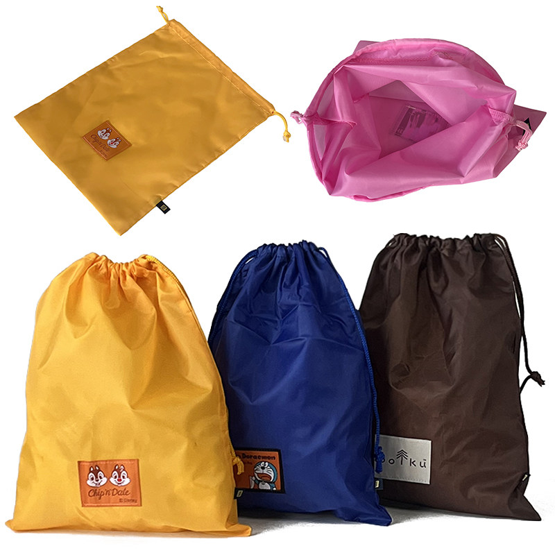 日本刺绣束口款袋抽绳袋子家居旅行防尘袋防潮便携鞋包盖毯收纳包