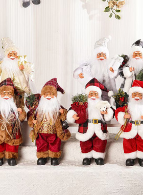 Christmas Decoration Standing Santa Claus Doll Christmas