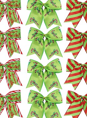 Candy courtyard bow Christmas party holiday Christmas tree