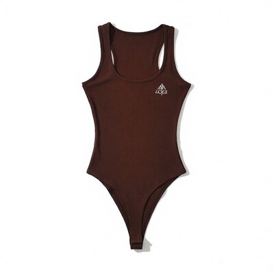 women's Jumpsuit vest, slim fit, crotch connected sports top
