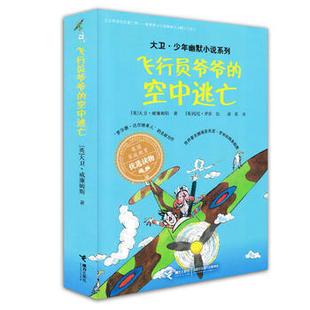 社旗舰店 空中逃亡 小学生课外阅读畅 飞行员爷爷 接力出版 15岁青少年读物 大卫 英国家庭教育优选读物8 少年幽默小说系列