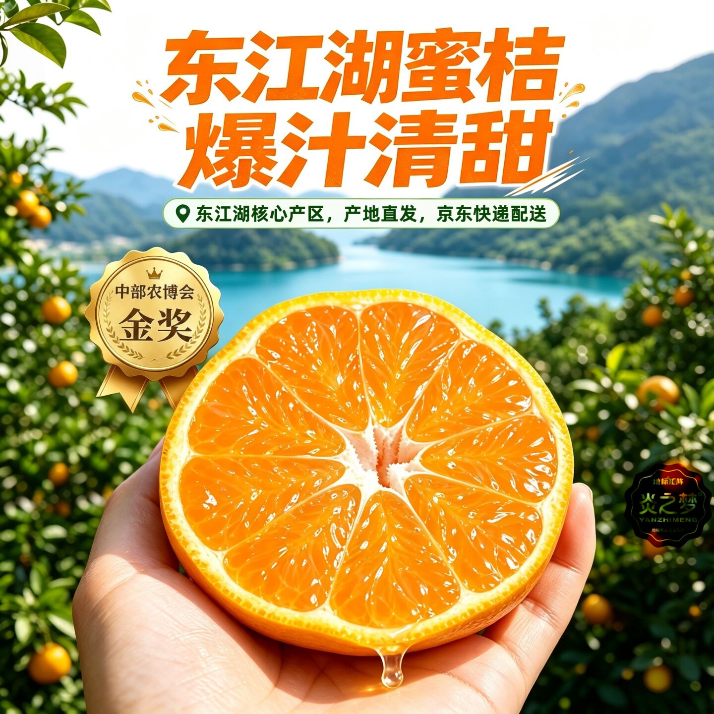湖南东江湖蜜橘郴州清江无籽蜜桔