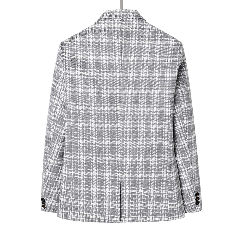 g格子小西装外套青年韩版潮流西服男装电商A056-9980P95,男装西服套装,电商A056