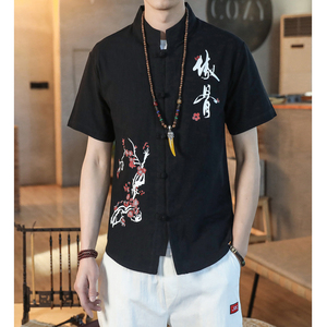 风男短袖衬衫男生衬衣3款合并A056-C140/C141/C142-P33图片
