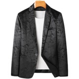 男生西服休闲西装职业正装礼服春秋电商A056-9950P95，男装西服套装，电商A056