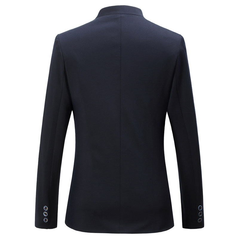 修身秋冬款立领二粒扣小西装男DSA056-888P40,男装西服套装,电商A056