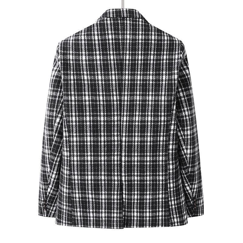 g格子小西装外套青年韩版潮流西服男装电商A056-9980P95,男装西服套装,电商A056