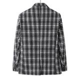 g格子小西装外套青年韩版潮流西服男装电商A056-9980P95，男装西服套装，电商A056
