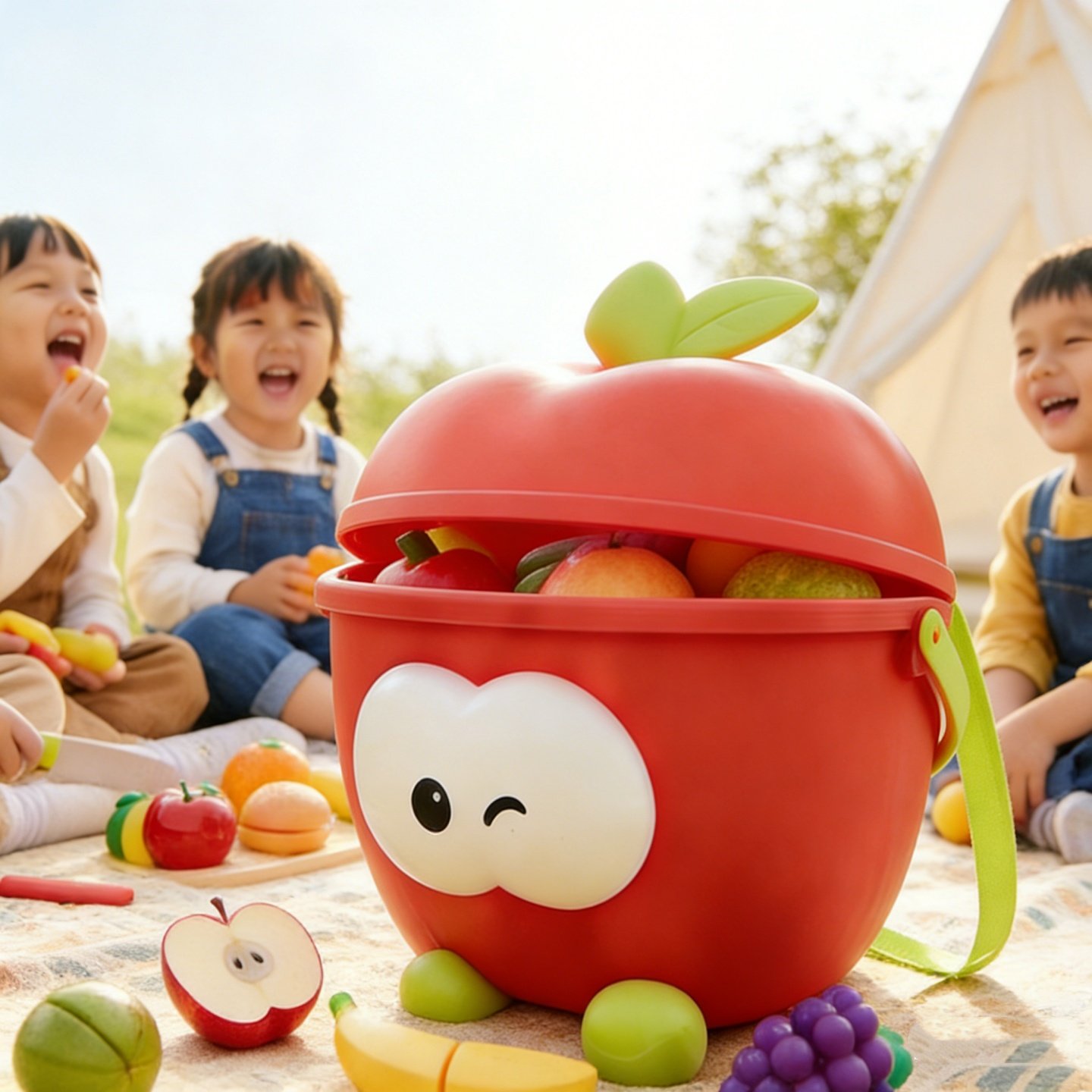 儿童水果切切乐玩具过家家可啃咬摘摘乐蔬菜书包一岁宝宝新年礼物,玩具/童车/益智/积木/模型,切切看/切切乐,淘宝优惠券,粉丝福利购,淘宝优惠卷