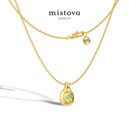 Mistova森隐金色小众锁骨链