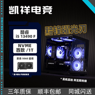 全新電競獨立顯卡性價比游戲3A電腦主機DIY組裝 機 13490F RTX5060