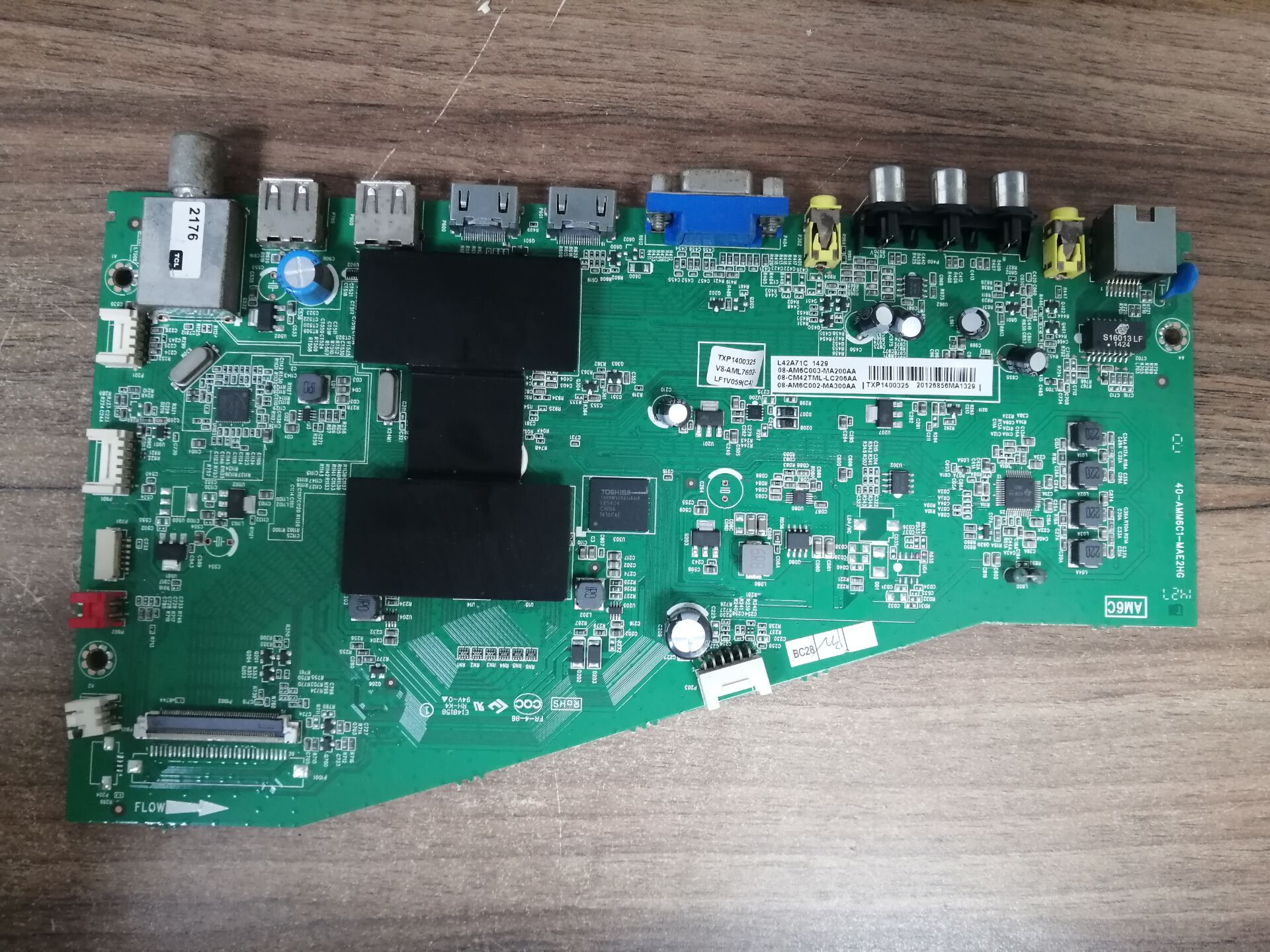 原装TCLL42A71C主板40-AM