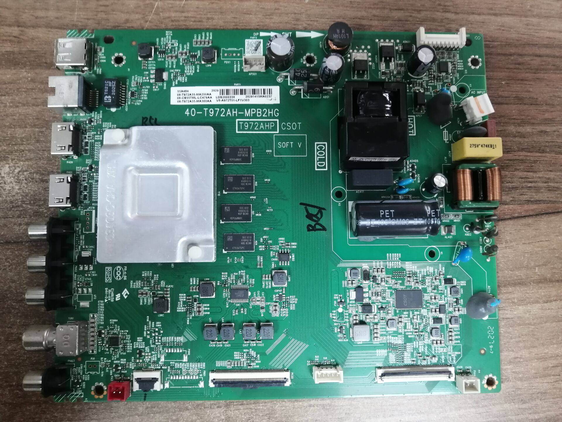 TCL55A464主板40-T972AH-M