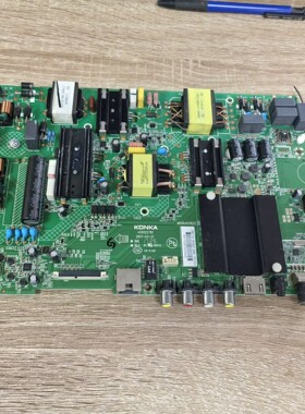 康佳 LED55K55US电视主板35022781配屏0080YTAK 72000080YT实拍图