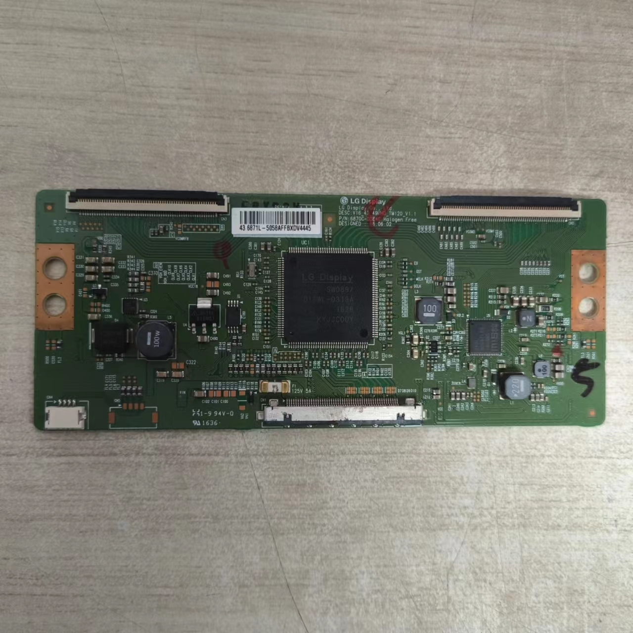 TCL43C2创维43E600043M6逻辑板