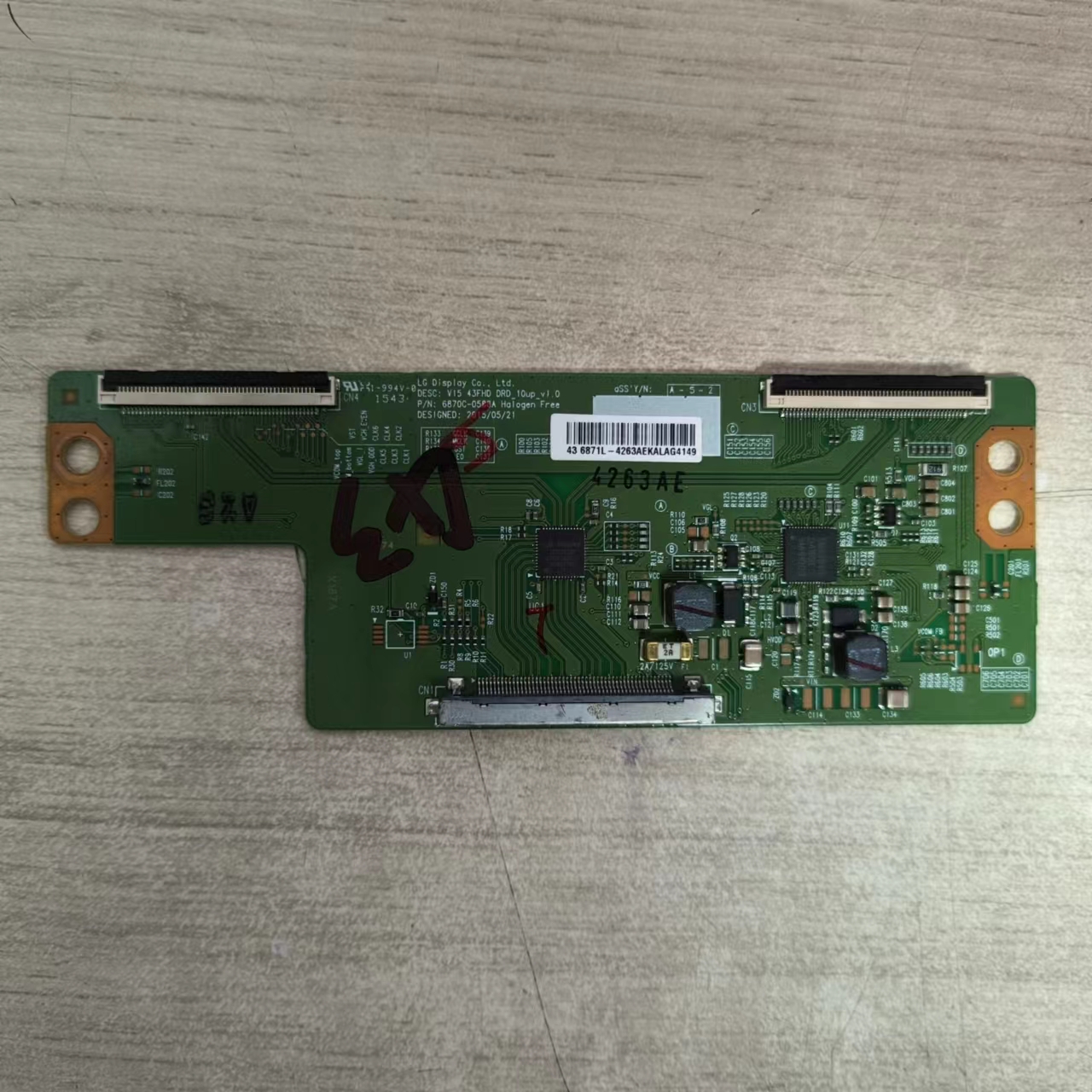 创维43E3500A43液晶电视逻辑板