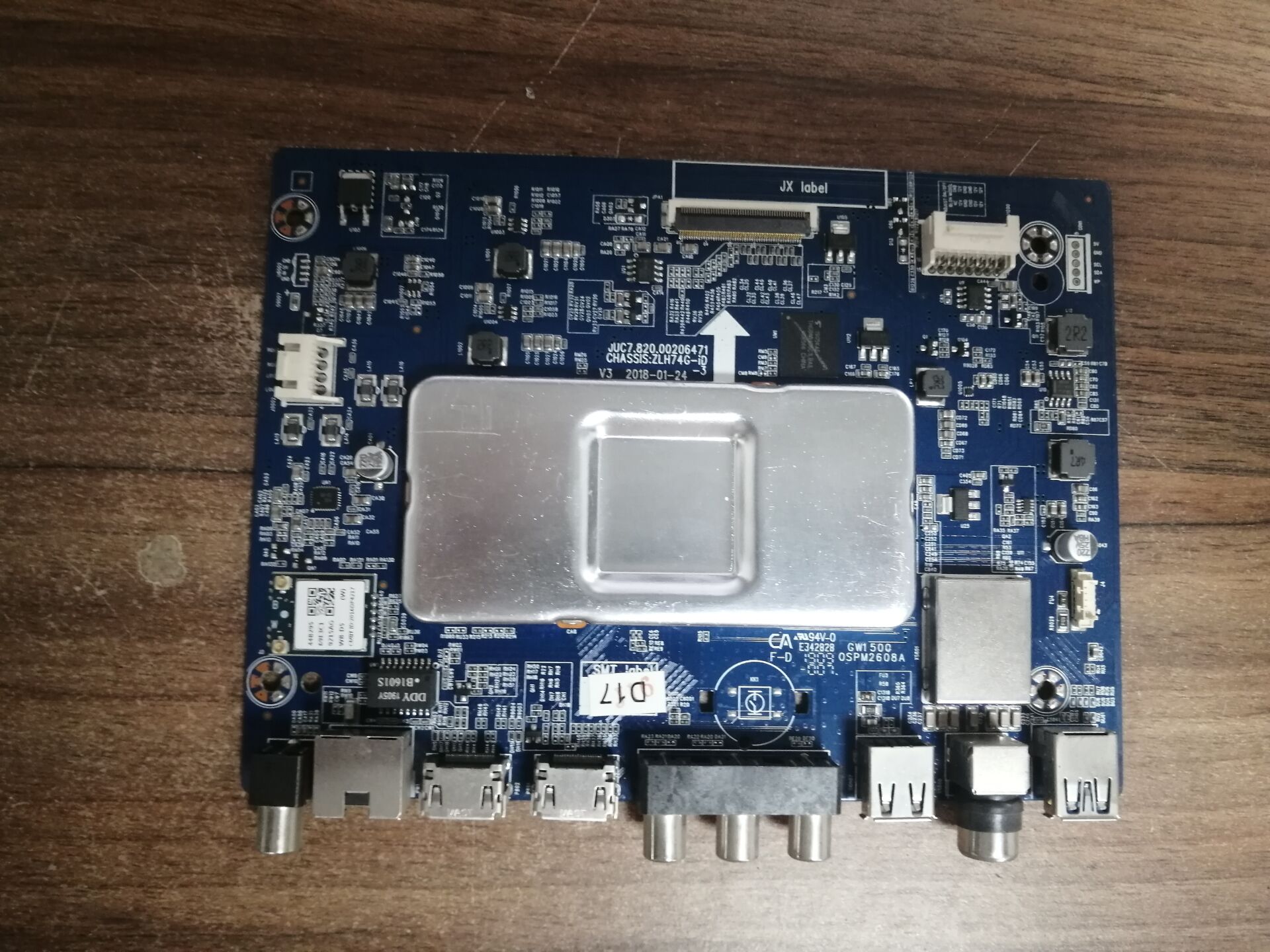 长虹55A3U主板JUC7.820.002064