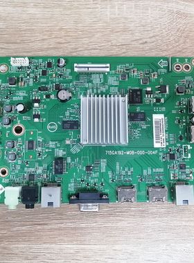 冠捷50X8 主板715GA192-M0B-000-004F 屏TPT500U1-QVN03.U 实物图