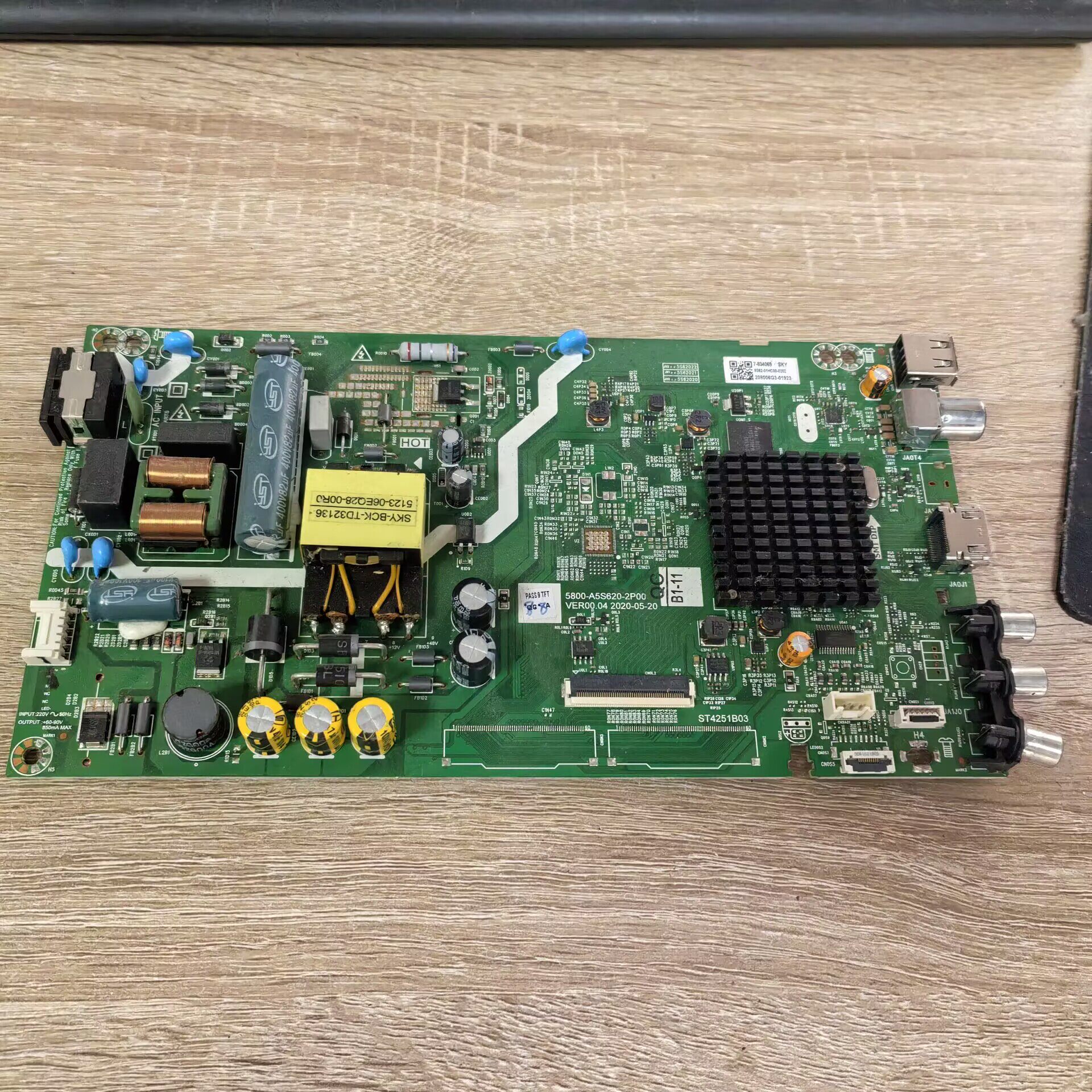创维43X8电视主板5800-A5S620-2