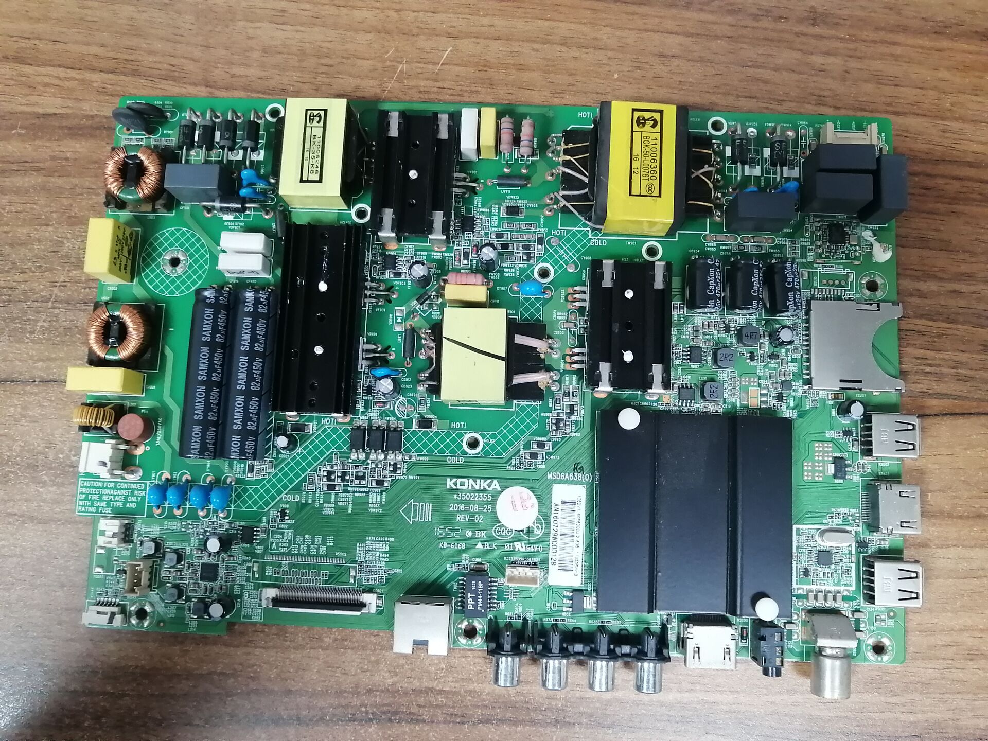 原装康佳LED60R6000U主板3