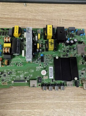 拆机康佳LED55K35U液晶电视主板35021887屏893YT 72000893YT实拍