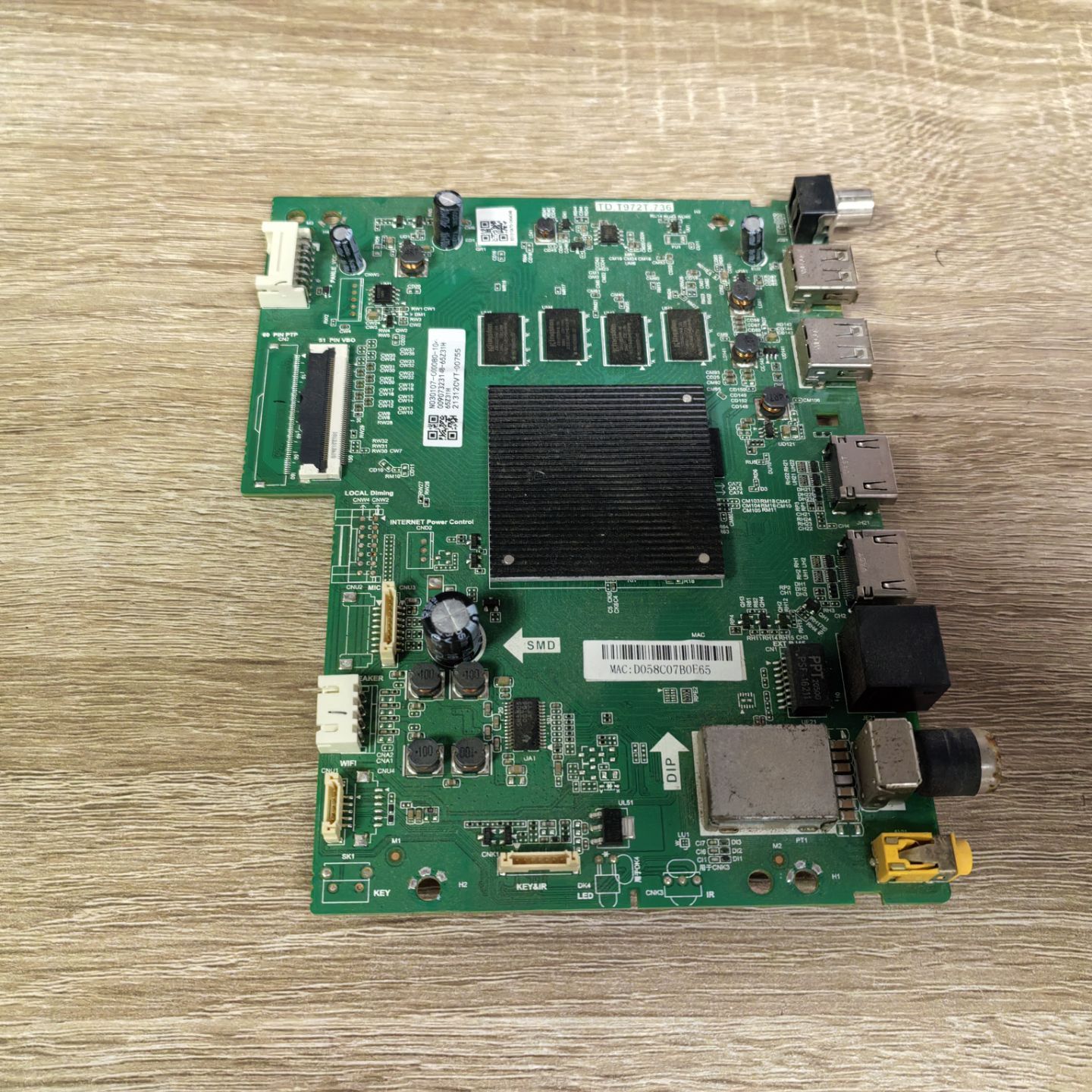 海尔LU65G61(PR0)主板TD.T972T.7