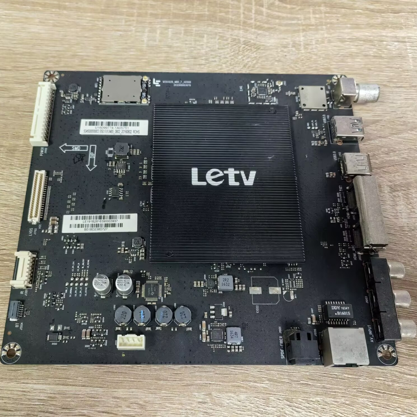 乐视LETVS502D主板MS6A928-