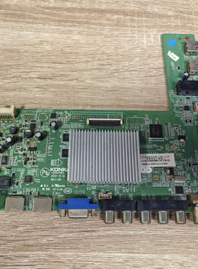 拆机 康佳LED58R5500F主板35017621配屏V580HK1-LD6实拍图 测好发