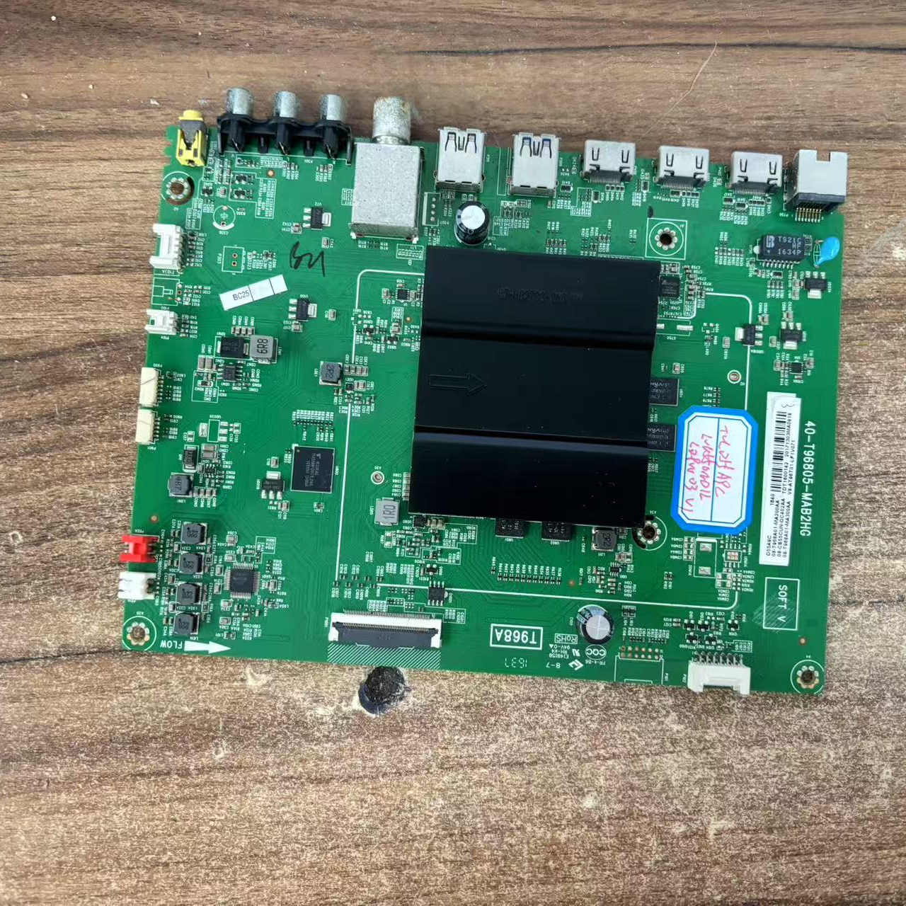 拆机TCL D55A9C主板40-T96805-MAB2HG屏LVU550ND1L CD9W03非代用