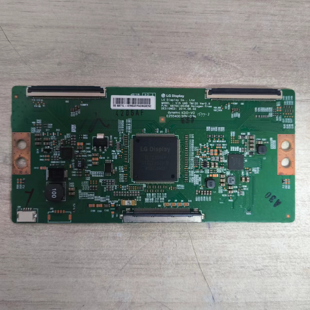 长虹55A1UUD55D6000i逻辑板