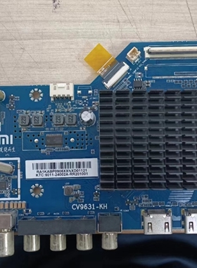 原装拆机小米L55R6-A主板CV9631-KH配屏L55R6-A-BOE 现货好板测好
