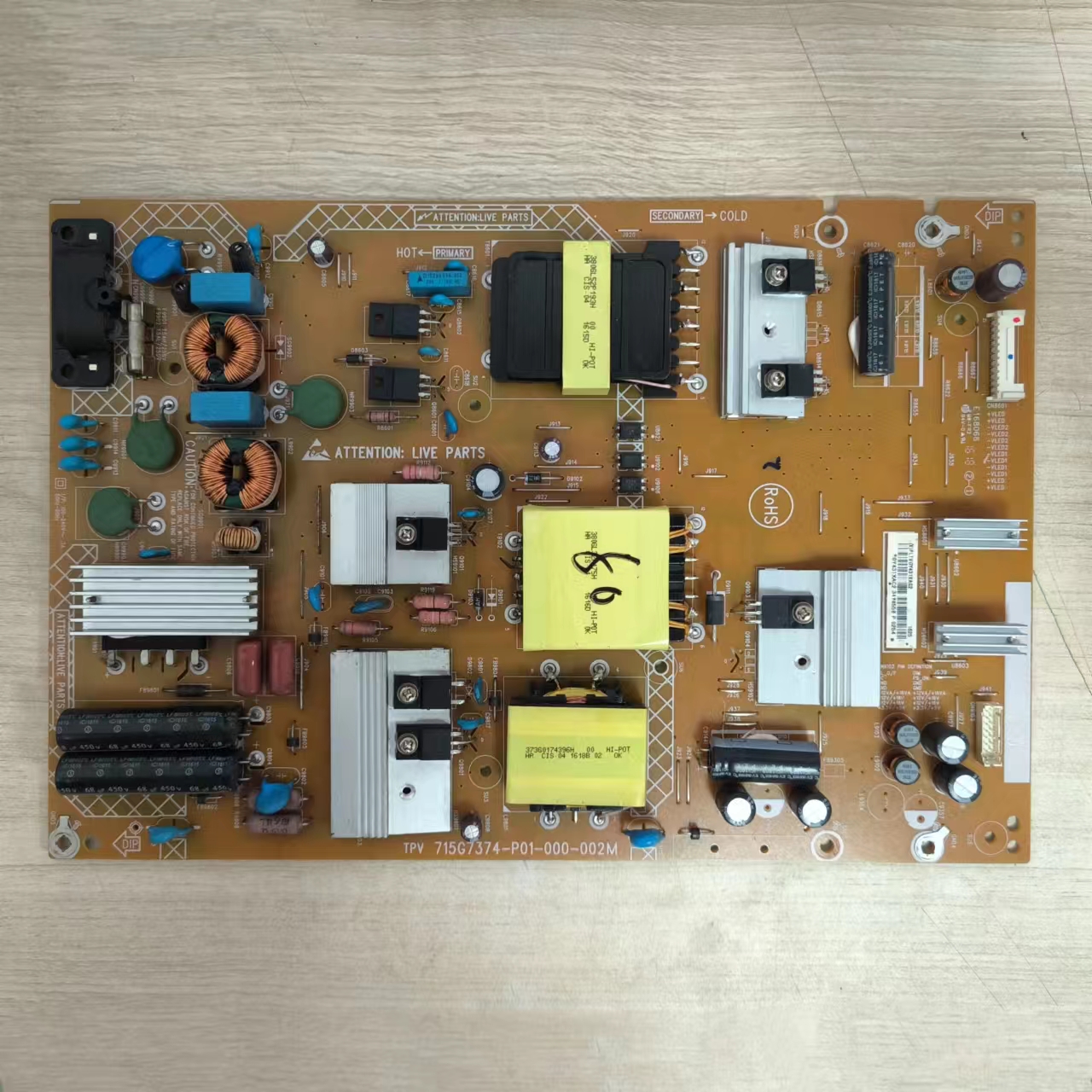 飞利浦55PUF6271/T3电源板