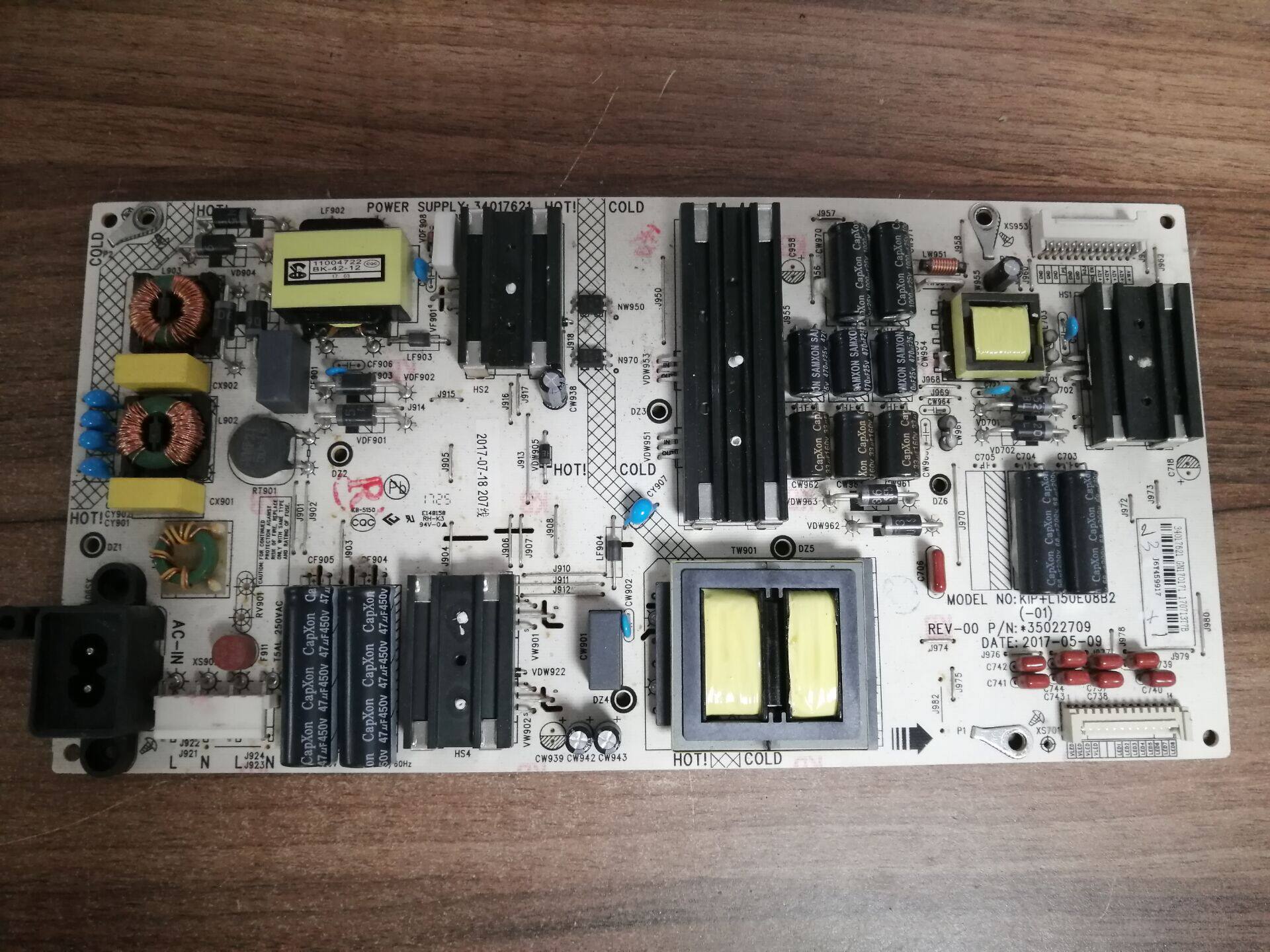 原装康佳LED43R1电源板3502