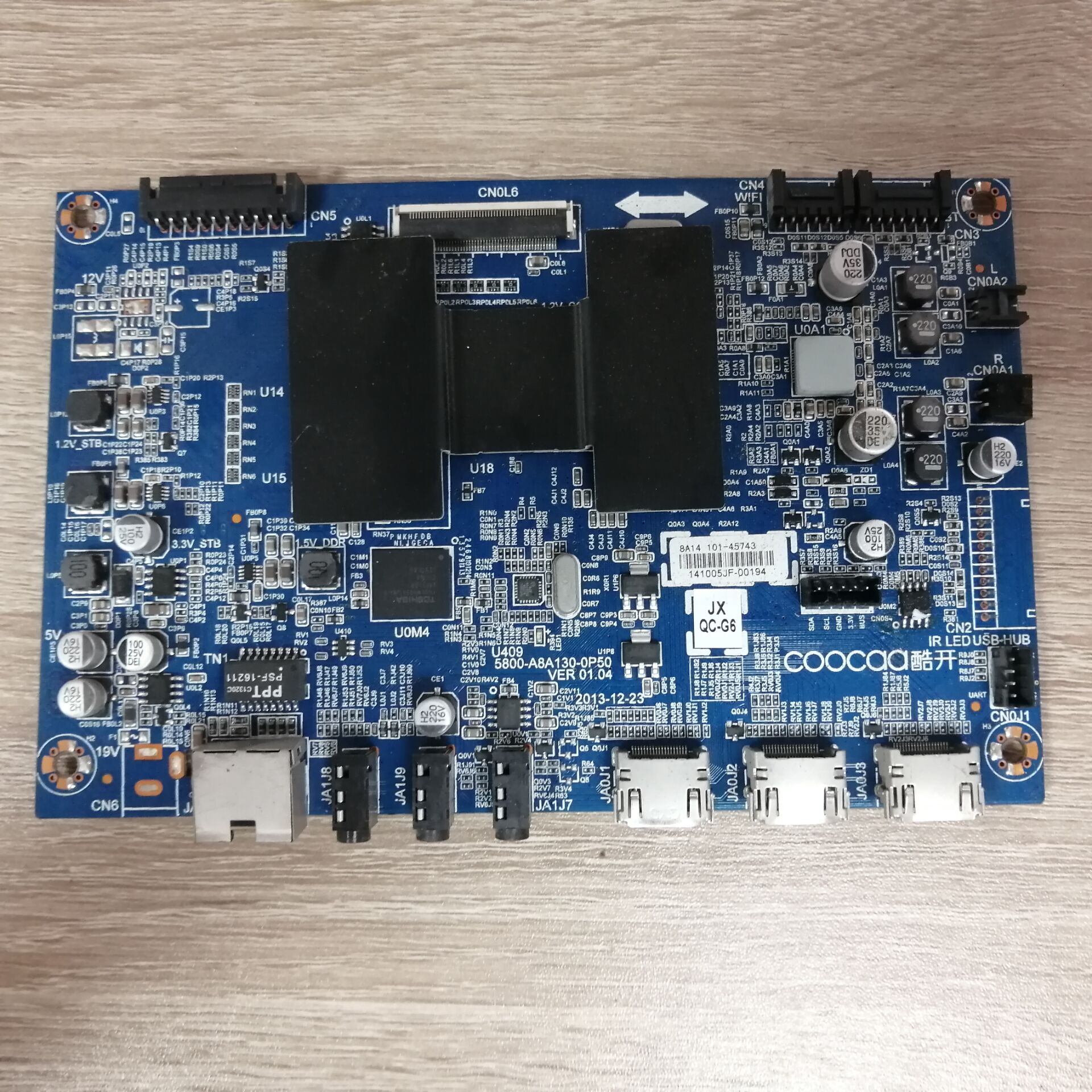 酷开55K1主板5800-A8A130