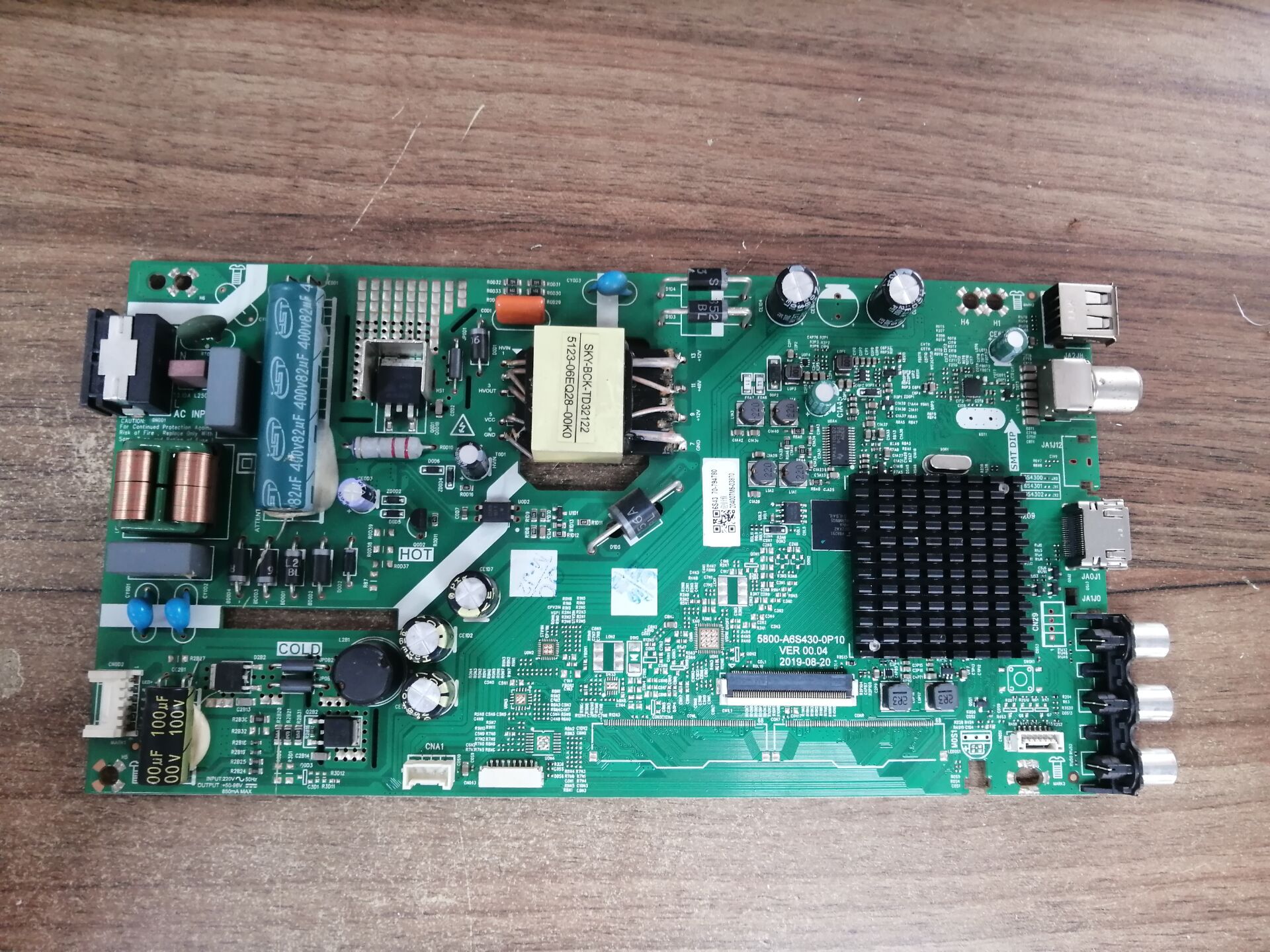 原装创维40X6主板5800-A6S4