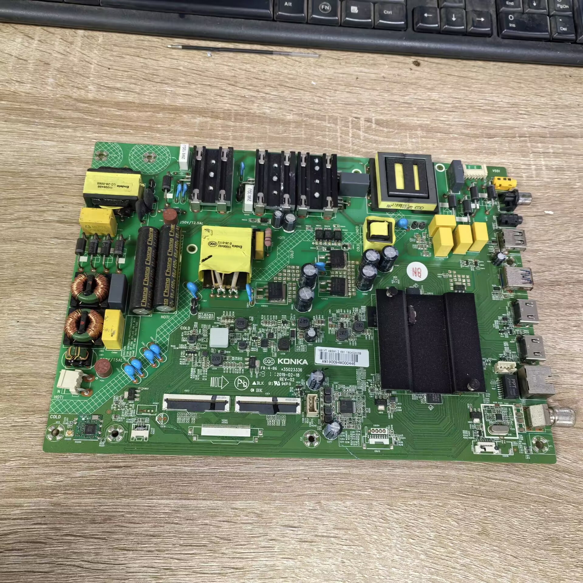 康佳LED49GM1液晶电视机主板3502