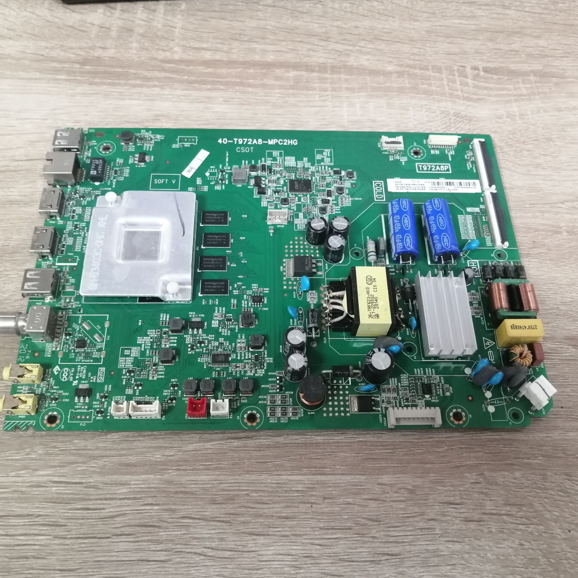 TCL43D843V8主板40-T972A