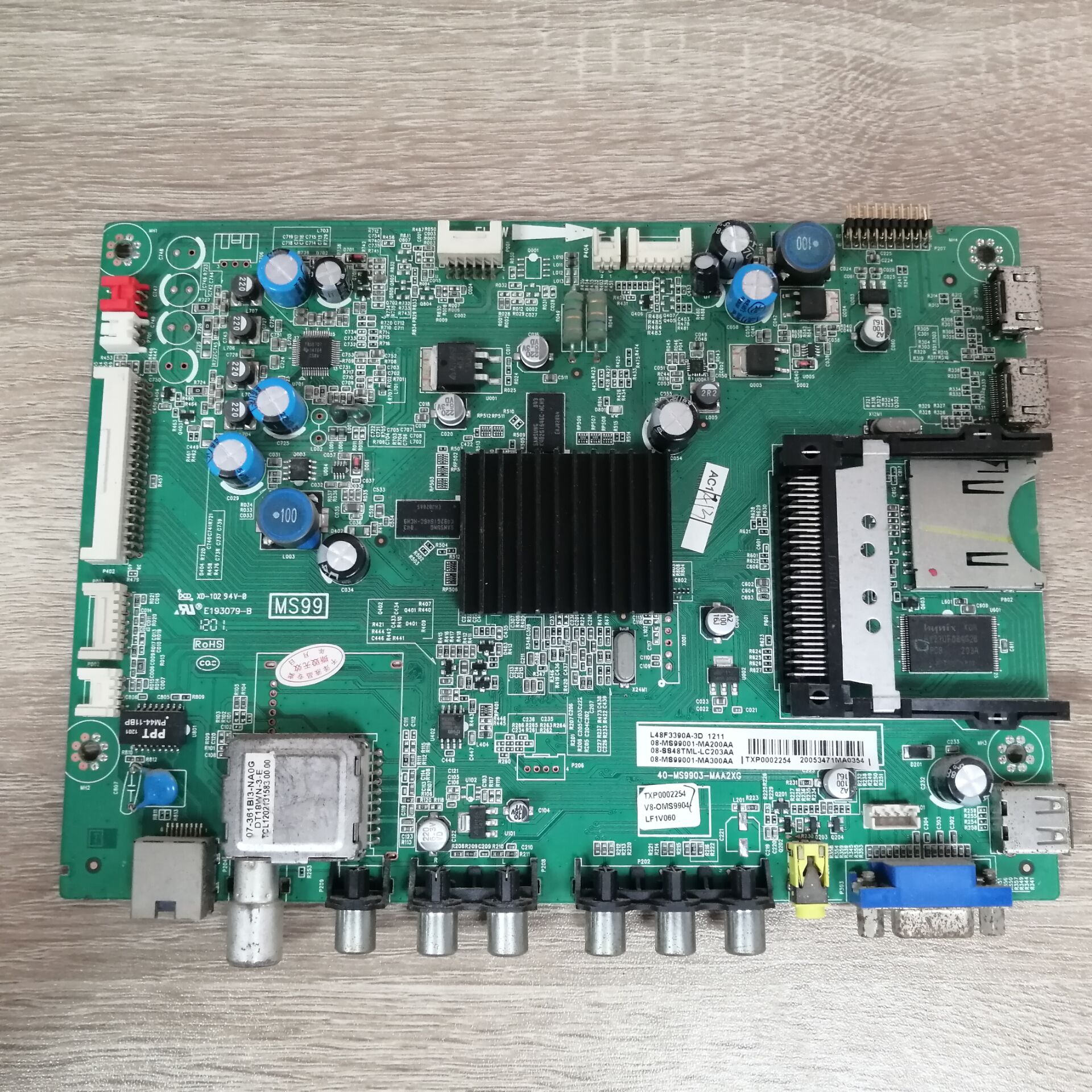 TCLL48F3390A-3D主板40-MS9