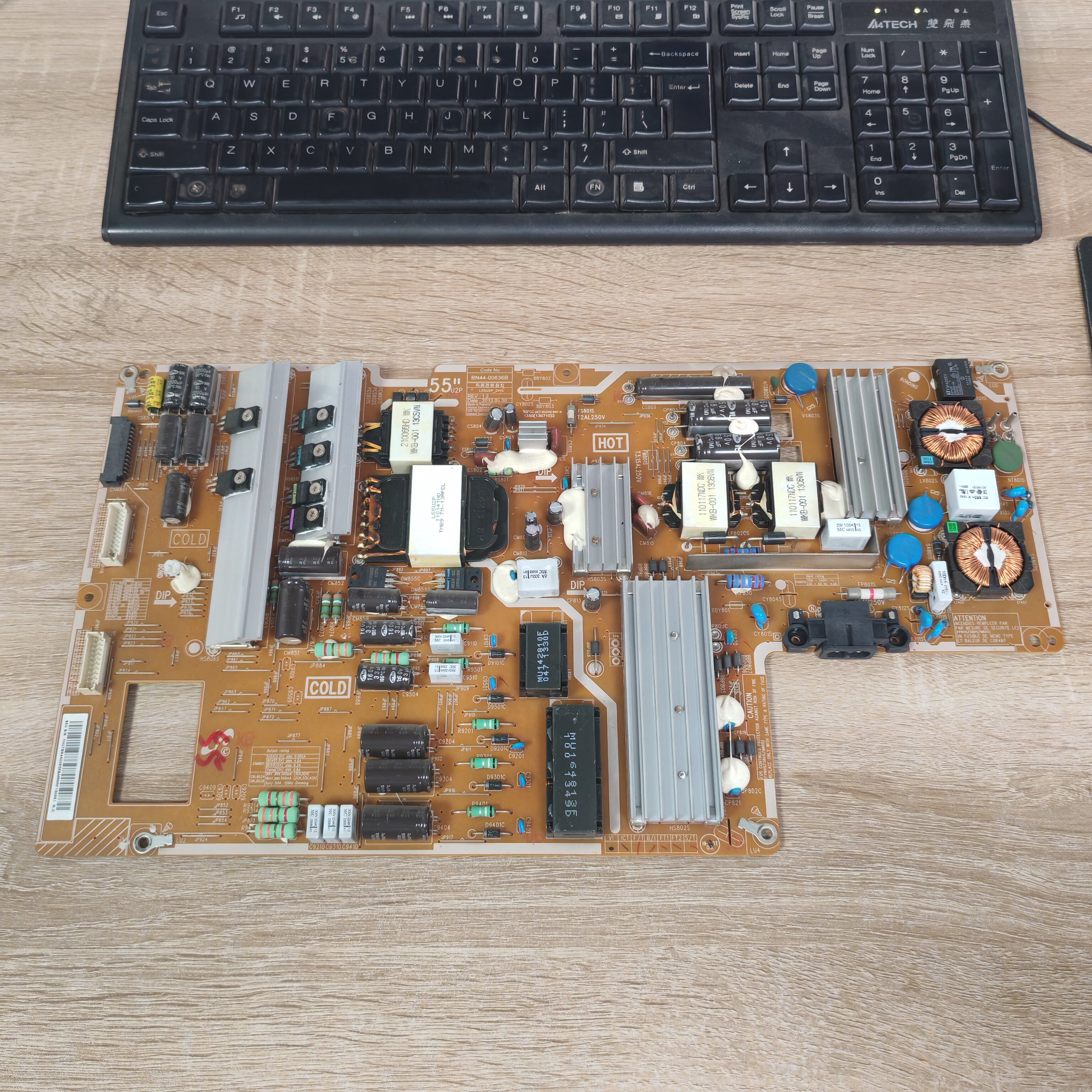 原装三星UA55F8000AJ电视电源板BN44-00636B L55U2P_DHS测好发 加 - 实物图
