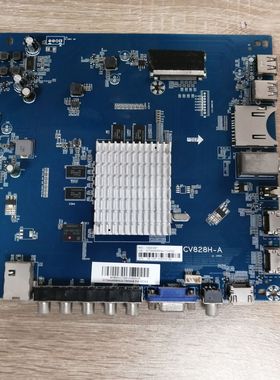 超能F55电视机主板CV828H-A配屏TPT550U2-EQYSHM.G实拍图 测好发