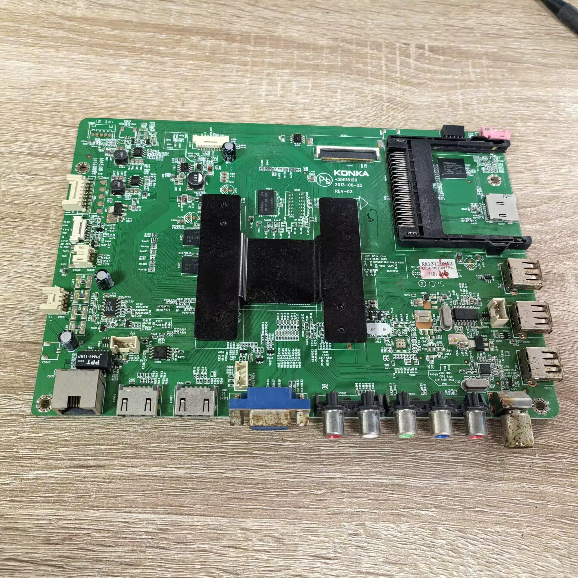 康佳LED47X8100PDE主板350181