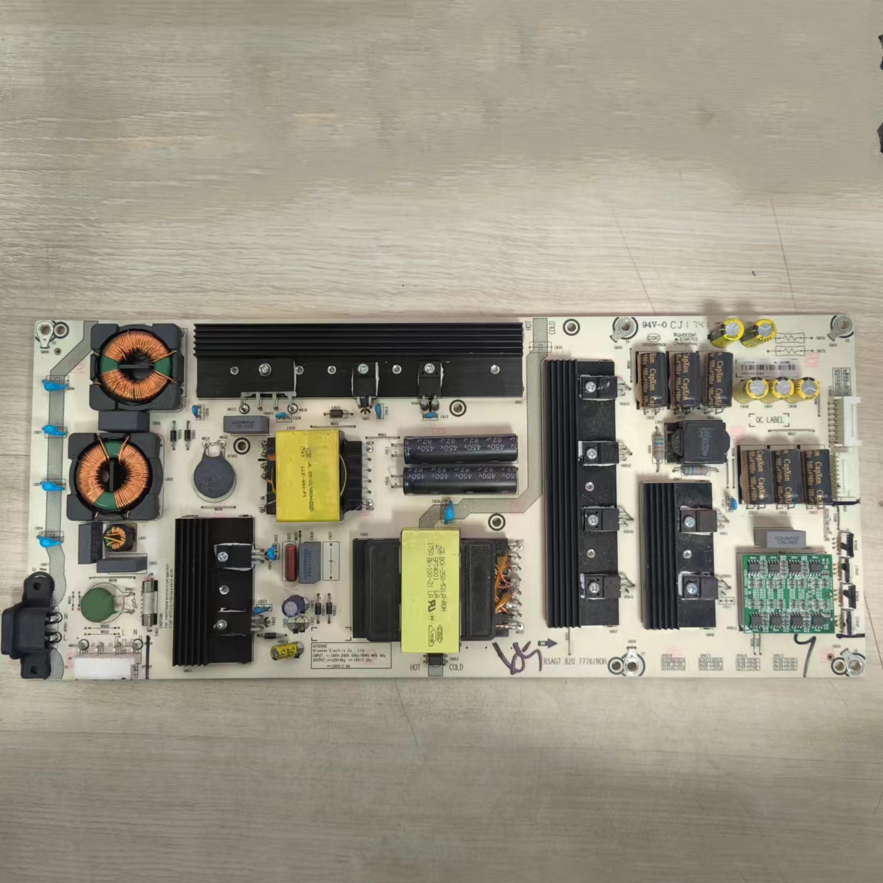 海信LED65NU7700U电视电源板