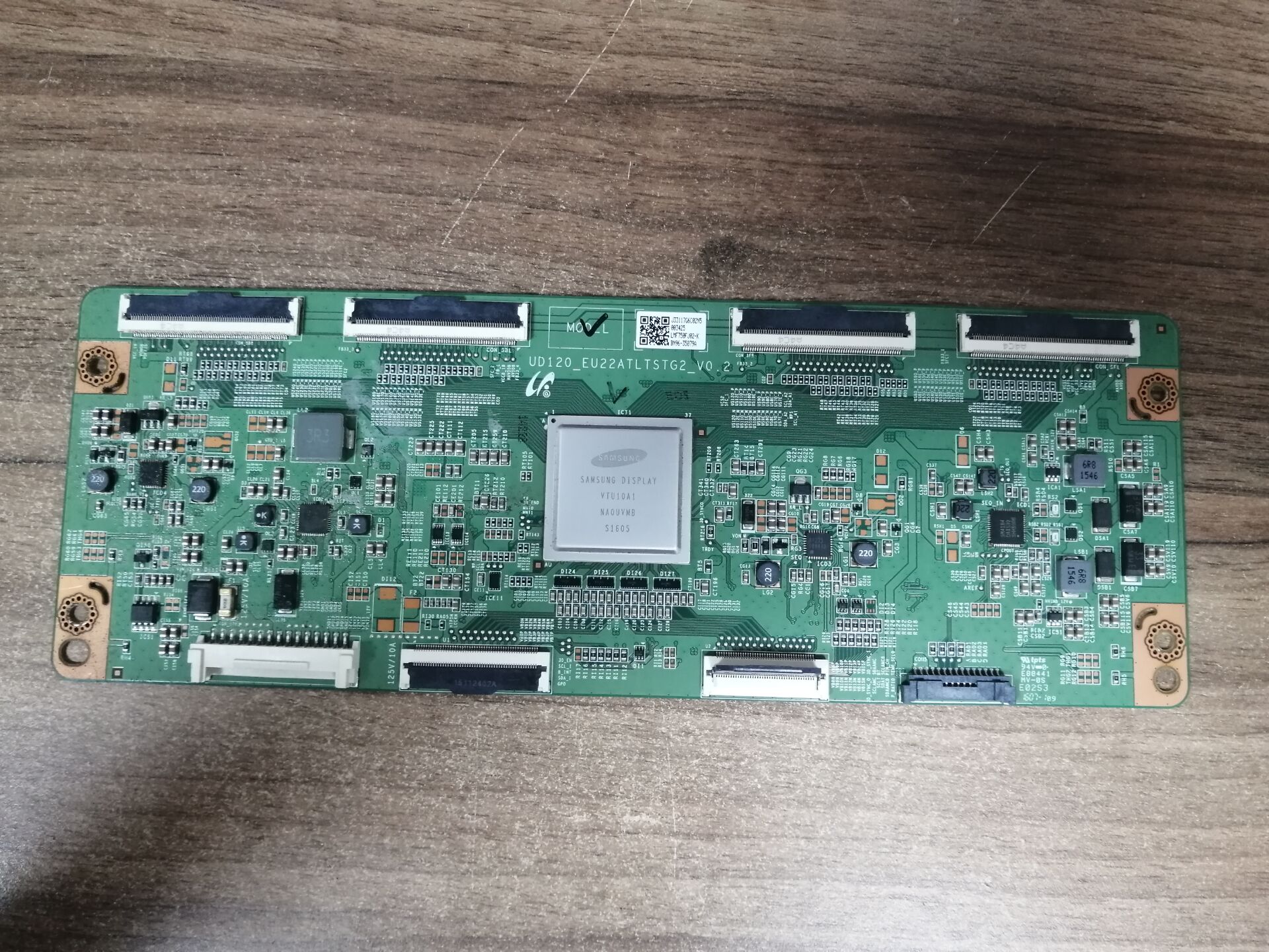拆机75寸三星UA75JU6400JXXZ逻辑板UD120-EU22ATLTSTG2-V0.2 现货