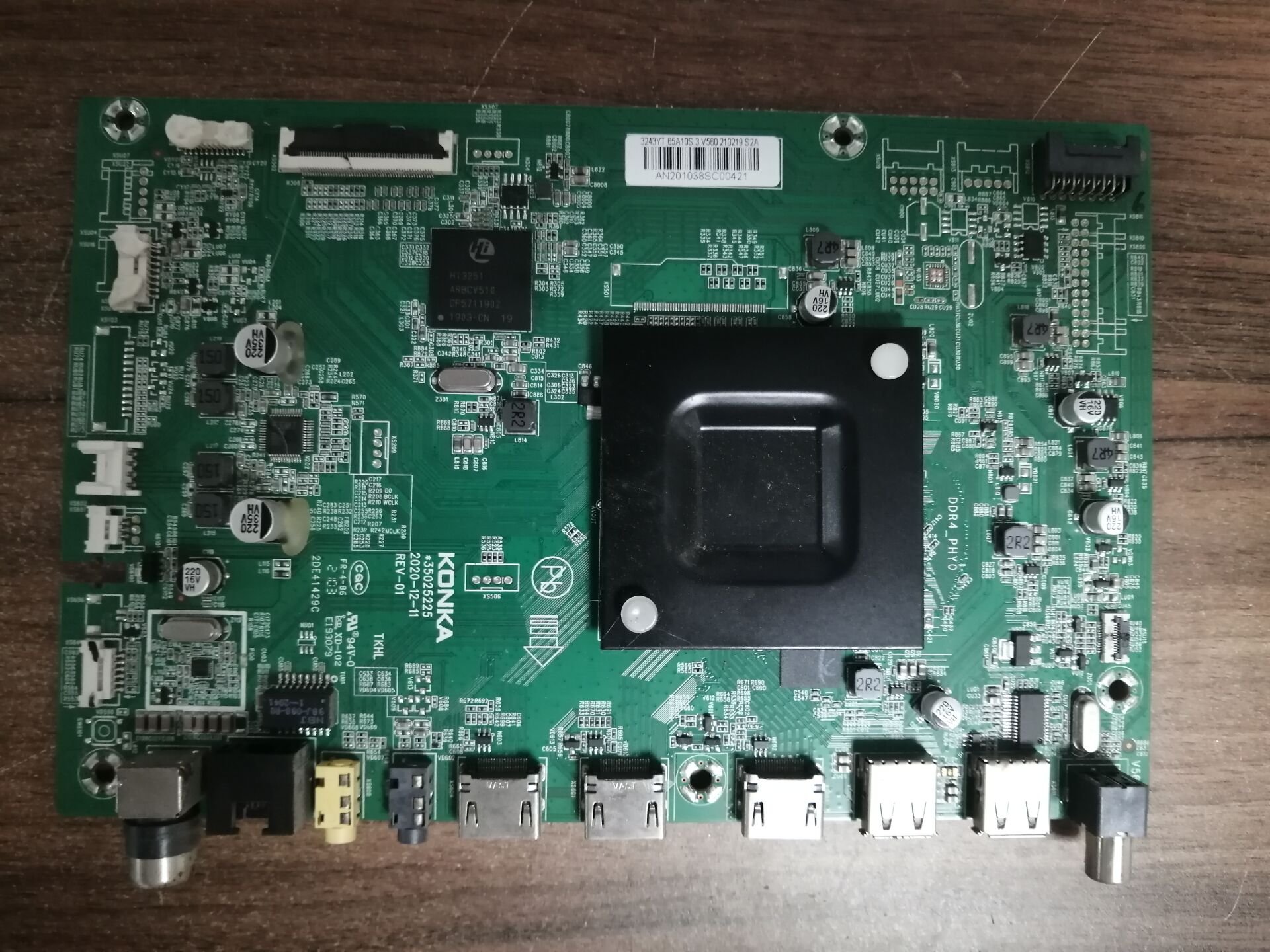 原装康佳LED65A10S主板350