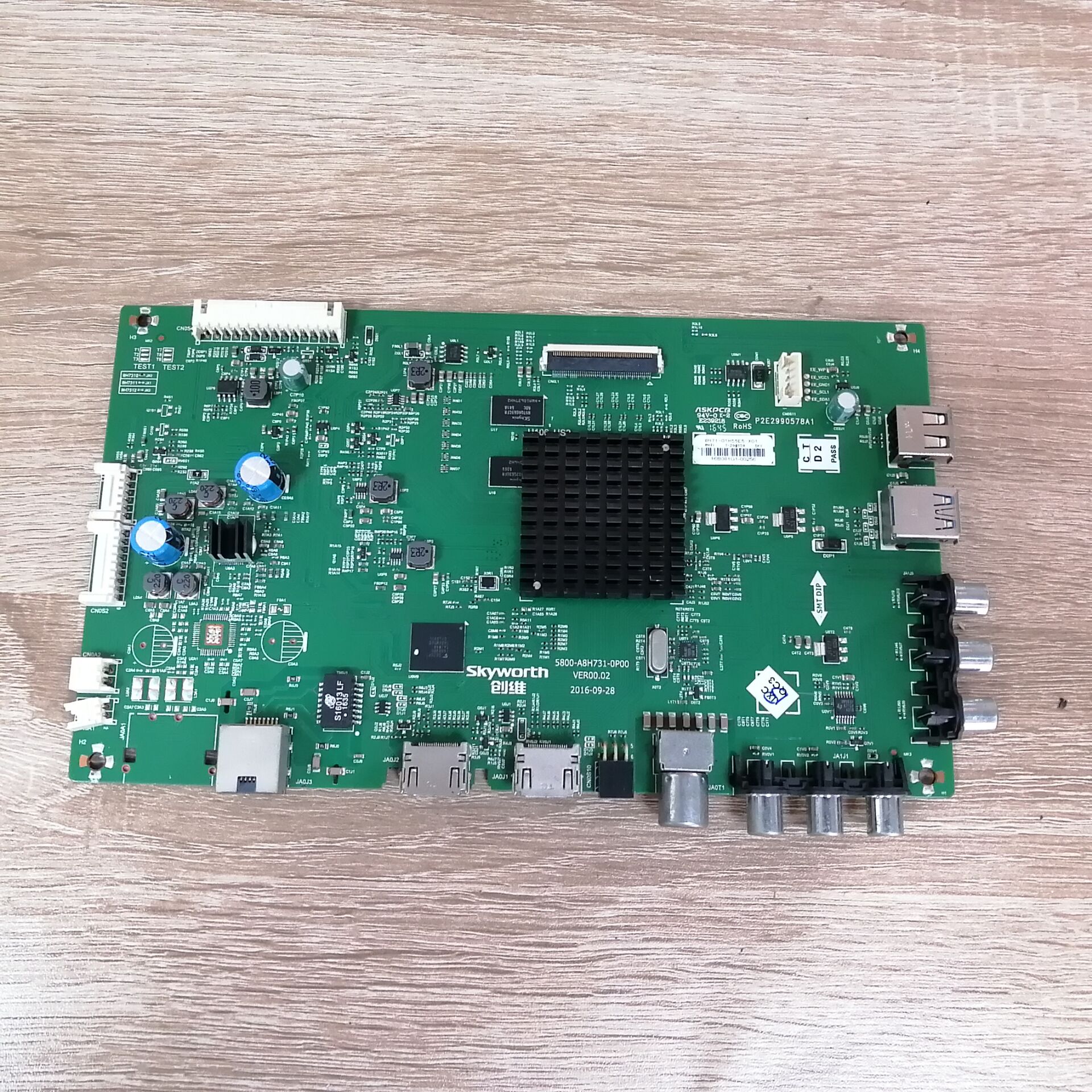 创维55E5主板5800-A8H7主板