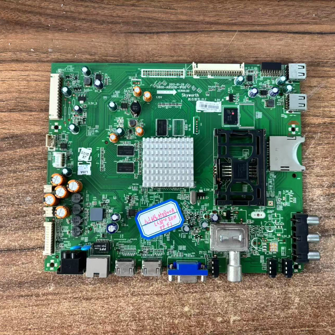 实拍原装创维55E800A主板5800-A8S010-1P00屏LC550EUN(PF)(F1)