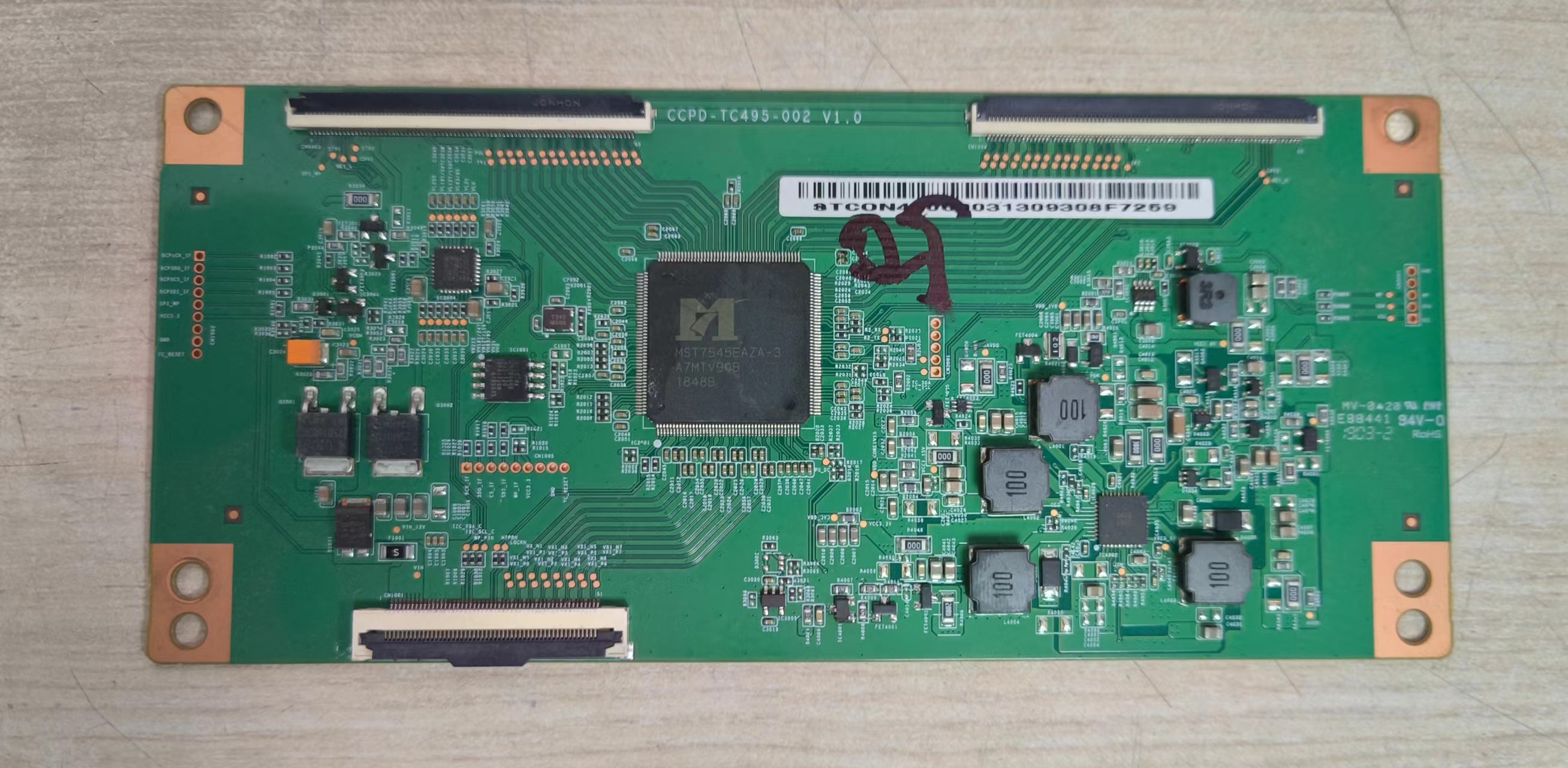 TCL50V2东芝50U3900C逻辑板